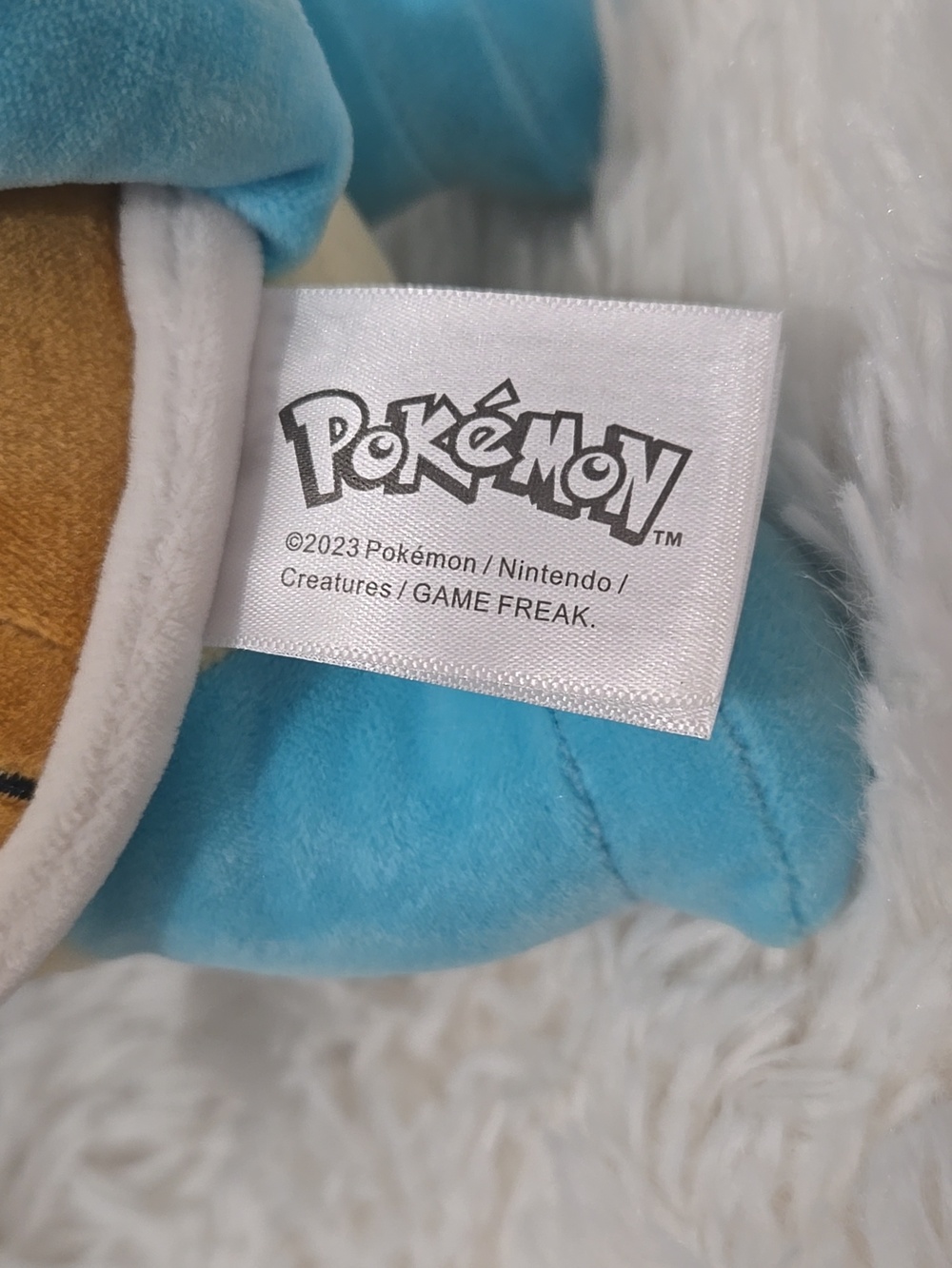 Squirtle Pokemon Plush By Jazwares - Picture 7 of 7